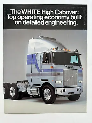 Volvo White High Cabover Truck Brochure.  WA-193A • $5.99