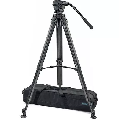 $2450 • Buy Vinten System Vision Blue Flowtech75 With Mid-Level Spreader Tripod Kit VB-FTMS