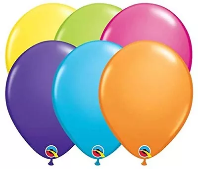 Qualatex 11  Tropical Assortment Latex Balloons (100ct) By Pioneer Balloon • $24.99