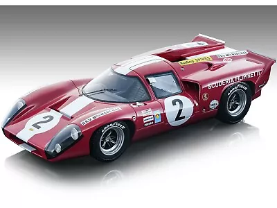 Lola T70 Mk3b Gt #2  24 Hours Of Le Mans  1969 1/18 Car By Tecnomodel Tm18-207 B • $279.99