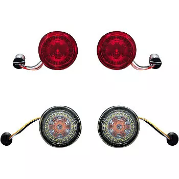 ProBEAM Front And Rear Turn Signal Conversion Kit 2012-2017 Softail Slim Harley • $244.99