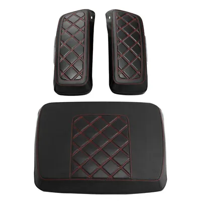 Hard Saddlebags Trunk Lid Covers Fit For Harley Tour Pak Road Street Glide 14-23 • $148.99
