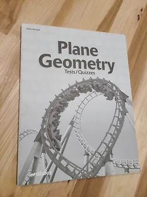 Abeka Plane Geometry Student Tests/ Quizzes • $8