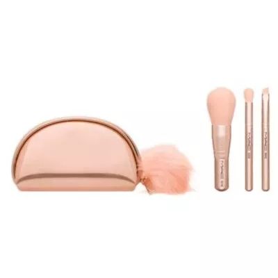 £49.99 • Buy MAC Snowball Mini Brush Kit Gift Set Brand New With Cosmetic Bag New & Boxed