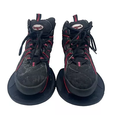 Strength Systems Plyometric Vertical Jump Training Shoes Black Red Men's Size 10 • $60