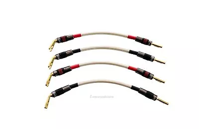 Qed Reference XT400 Speaker Jumper Cable X4 (Set For Two Speakers) • $138