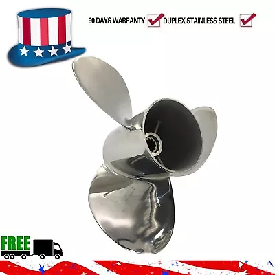 JSPROP OEM 10 1/4x12 Boat Outboard Propeller For SUZUKI Engines 25-30HP RH • $144.15