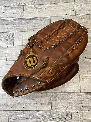 Wilson The A2000 XL USA Baseball Glove RHT Dual Hinge Made In USA Vintage NICE ! • $160