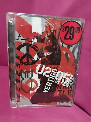 Vertigo 05 Live From Chicago By U2 - DVD 2005 Region 4 - Free Post VGC • $5.95