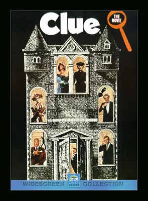 Clue DVD THE MOVIE Eileen Brennan Tim Curry Madeline Kahn 1985 CHRISTOPHER LLOYD • $6.99