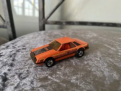 Rare Vintage Orange Ford Mustang Cobra By Hot Wheels 1979 • $9.94