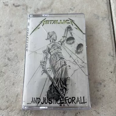 Metallica ...And Justice For All 2018 Reissue Cassette Blackended Recordings • $19.99