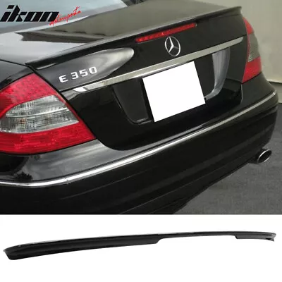 Fits 03-09 Benz W211 E-Class Sedan AMG Trunk Spoiler Painted #197 Obsidian Black • $104.99