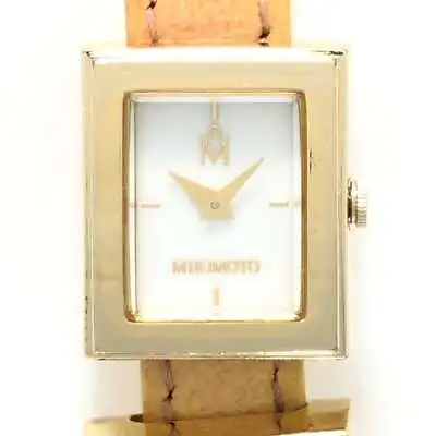 Auth Mikimoto - Light Brown Women's Wrist Watch • $98