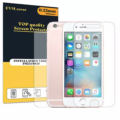 Screen Protector For Apple IPhone 6S Front And Back TPU FILM Cover • £5.99