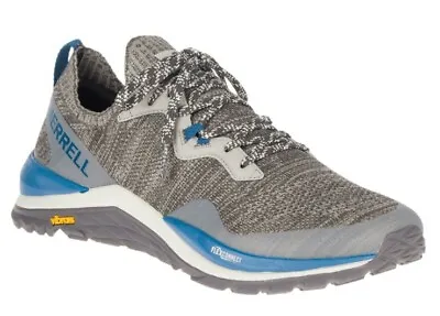 NEW Men's SZ 8 MERRELL Mag 9 Trail Running Shoes MOON / GRAY / BLUE J066151  • $48.94