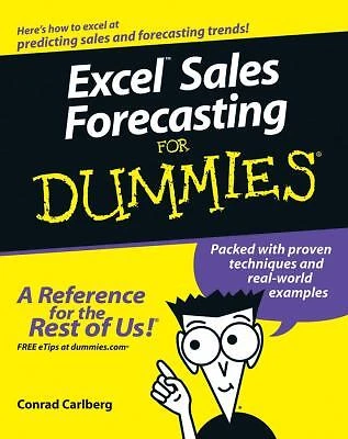 $6.65 • Buy Excel Sales Forecasting For Dummies Paperback Conrad Carlberg