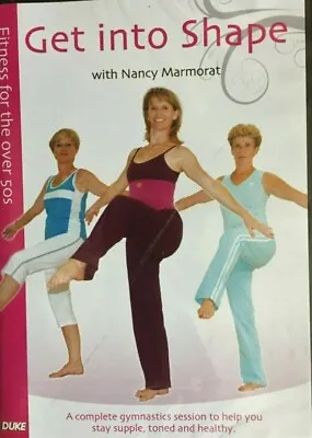 FITNESS FOR THE OVER 50s - GET INTO SHAPE With NANCY MARMORAT DVD WORKOUT • £3.99