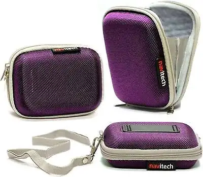 Navitech Purple Case For The Canon IXUS 185 Camera • $30.18