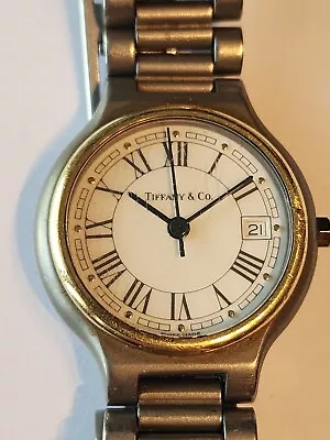 Tiffany And Co Watch Vintage Titanium/Gold • $250