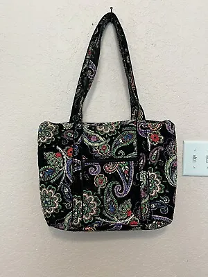 VERA BRADLEY Villager KIEV PAISLEY Purse Shoulder Bag Tote. EUC Rare. K1 • $13