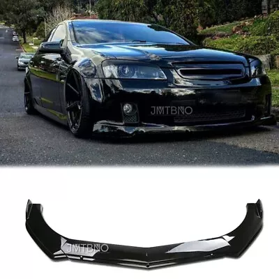 Glossy Black Car Front Bumper Lip Spoiler For Holden Commodore VF VE Sedan Wagon • $99.99