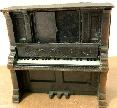 Vintage Durham Industries Metal Miniatures Piano Dollhouse 1970's 2.25  • $9.38