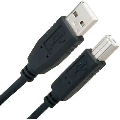 PRINTER USB LEAD / CABLE CANON PIXMA - IX5000/IX4000/IP4700/iX6550/MP980/MP630 • £3.49