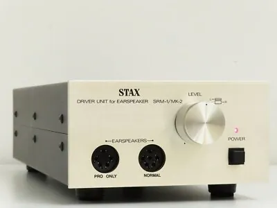 $386.62 • Buy Stax SRM-1 MK-2 Electrostatic Headphone Amplifier USED From JP