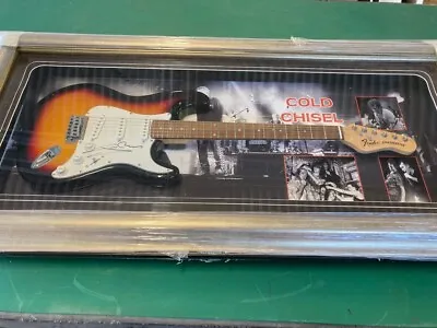 Jimmy Barnes/cold Chisel Autographed Fender Guitar • $1980