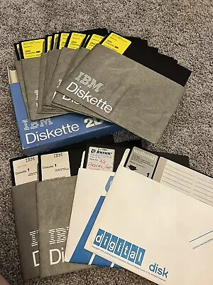 14-IBM Diskette 2D 8” Floppy Disk 8X8 Wabash And Inmac W/ Original Package Case • $69.99