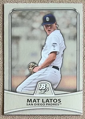 2010 Bowman Platinum Mat Latos San Diego Padres #60 MLB Baseball Card • $1