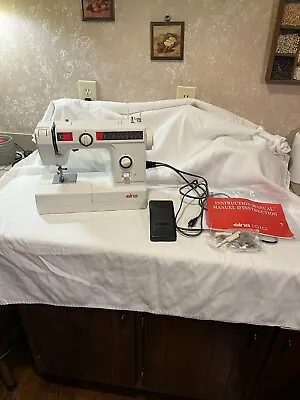 Elna 1010 Sewing Machine W/ Foot Pedal & Manual • $129