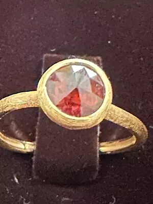 Marco Bicego Garnet Ring Size P 1/2 • $498.98