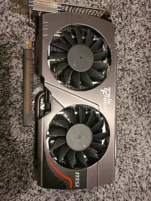 MSI Nvidia GeForce GTX 660 Ti (N660TI TF 3GD5/OC) 3GB GDDR5 SDRAM PCI Express... • $80