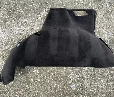 95 Mercedes-Benz W124 Rear Right Trunk Lower Side Panel Black 1246921489 • $89