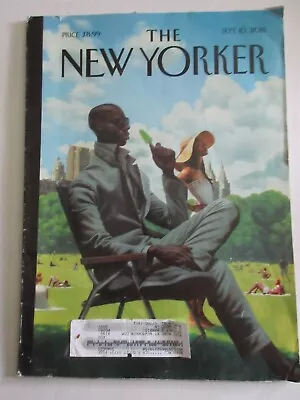 The New Yorker Magazine September 10 2018 Kadir Nelson  Savoring Summer  • $12.99