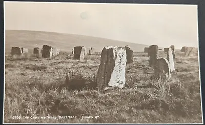 RPPC Grey Wethers Stone Circle Standing Stones Dartmoor Nr Okehampton Judges • £2.75