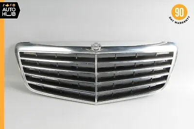 07-09 Mercede W211 E350 E550 E320 Hood Radiator Grille Grill Chrome OEM • $149.40