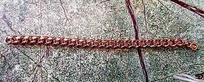 Men's Heavy Solid Pure Copper Link Bracelet • $16