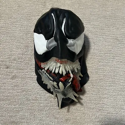 Marvel Spider-Man Venom Mask Rubie’s Rubies Latex Halloween Costume Spider-Man • $10