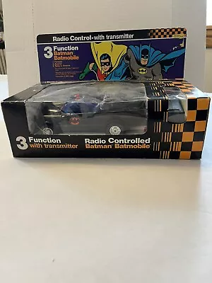 Vintage 1977 Azrak-hamway 8  Remote Controlled Batmobile With Remote Very Rare! • $100