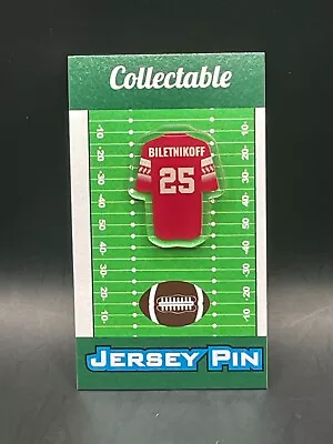 $9.99 • Buy Florida State Seminoles Fred Biletnikoff  Jersey Lapel Pin-NOLES  Collectible