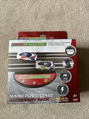 Micro Scalextric Mains Powered Track Piece (UK) Open Boxed  • £5