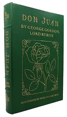 George Gordo Lord Byron DON JUAN Easton Press 1st Edition 1st Printing • £257.99