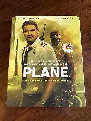 Plane 4K Ultra Blu Ray Slip Cover Gerard Butler Mike Colter No Digital Like New! • $12.99