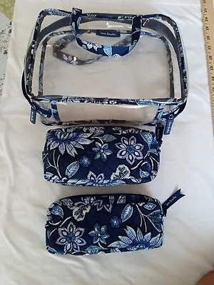 Vera Bradley Cosmetic Travel Case Bag Set • $10