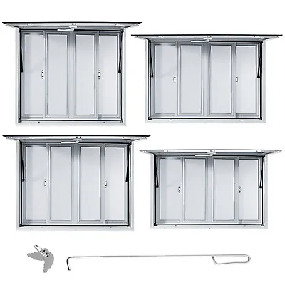 Concession Stand Trailer Serving Window Awning Food Truck Service Screen Windows • $499.99