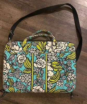 Vera Bradley Island Bloom 17  Hard Shell Computer Laptop Case With Strap • $49.99