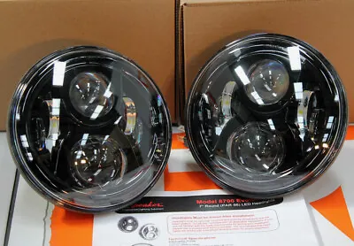Pair JW SPEAKER LED EVO 2 LHD Dual Burn 7  Headlights Fit Land Rover Defender... • $1660.96